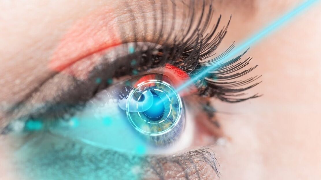 Restore vision through laser correction. 